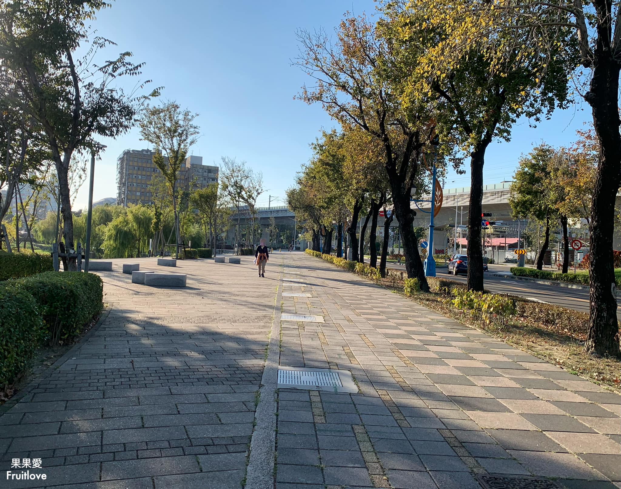 台中景點-湧泉公園 (台糖湖濱生態園區)⟩悠閒地漫步在舊糖廠，探索生態、享受微風、自由騎乘或是湖畔發呆-免費景點 @果果愛Fruitlove