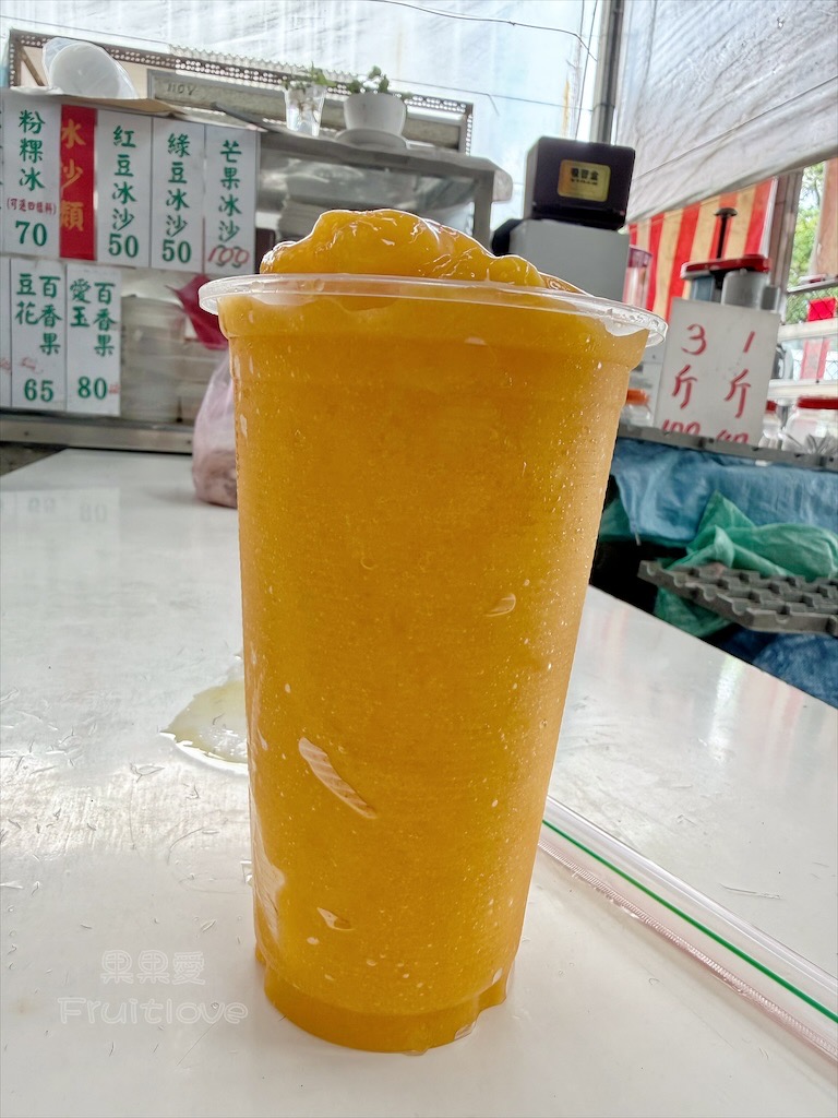 南投埔里｜廟囗冰果室：天然百香果剉冰滿到看不見冰！必吃獨特豆腐腦剉冰、寵物友善推薦 @果果愛Fruitlove