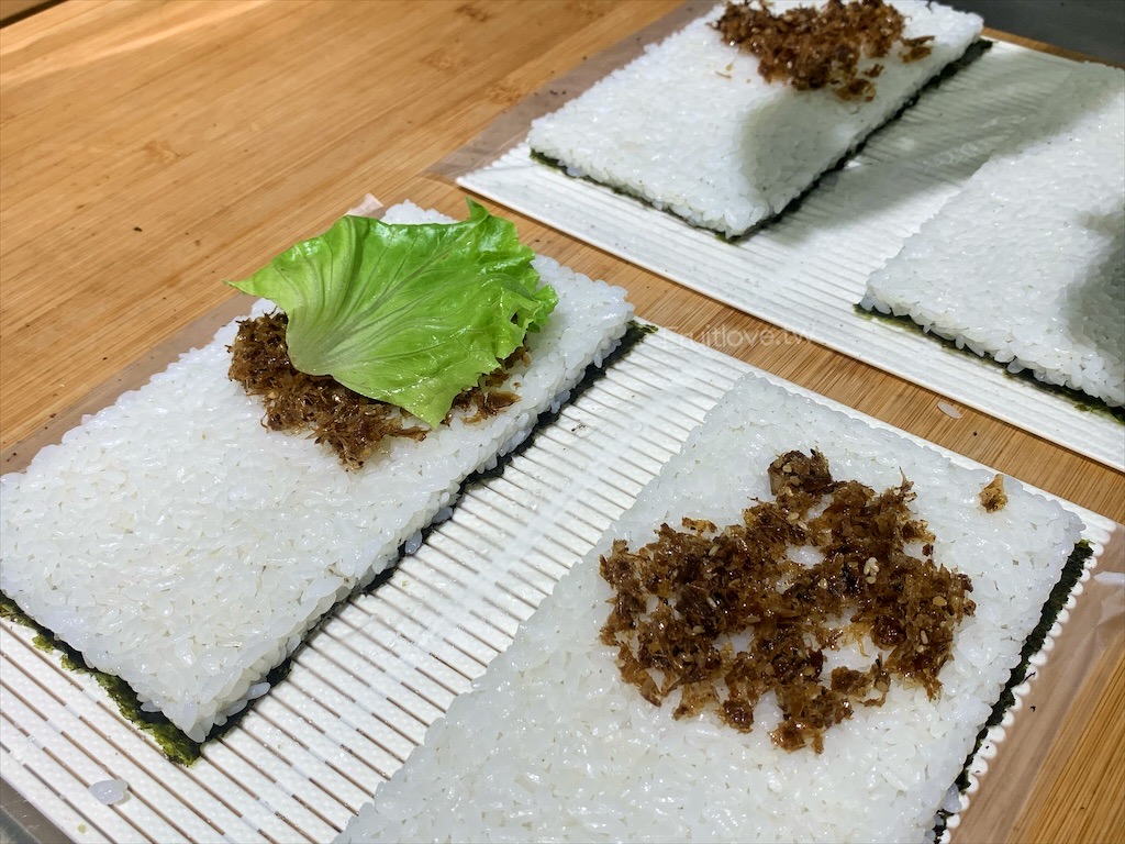 製飯糰 Riceball-南投埔里早午餐推薦⟩埔里限定的皎白筍飯糰，澎湃用料的沖繩飯糰，飽足感滿分又美味 • 寵物友善 @果果愛Fruitlove