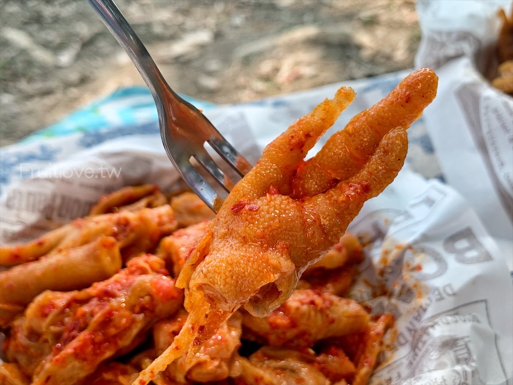 怎麼沒吃過煙燻無骨鳳爪⟩宅配美食，煙燻無骨鳳爪推薦，三種口味又香又Q又涮嘴 @果果愛Fruitlove