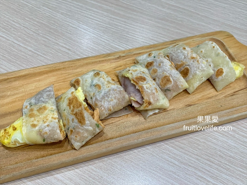 晨曉美早午餐⟩台中大里早午餐，餐點選擇多樣，內用有冷氣 @果果愛Fruitlove