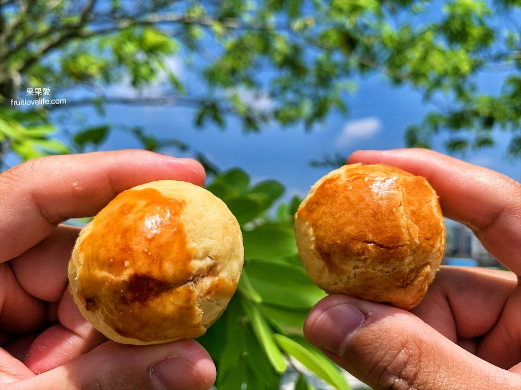 昇田食品⟩彰化社頭伴手禮，不黏牙的麥芽餅，烤過的餅乾香氣加上不甜膩的餡料，讓我們拆了一包還會想繼續吃下包 @果果愛Fruitlove