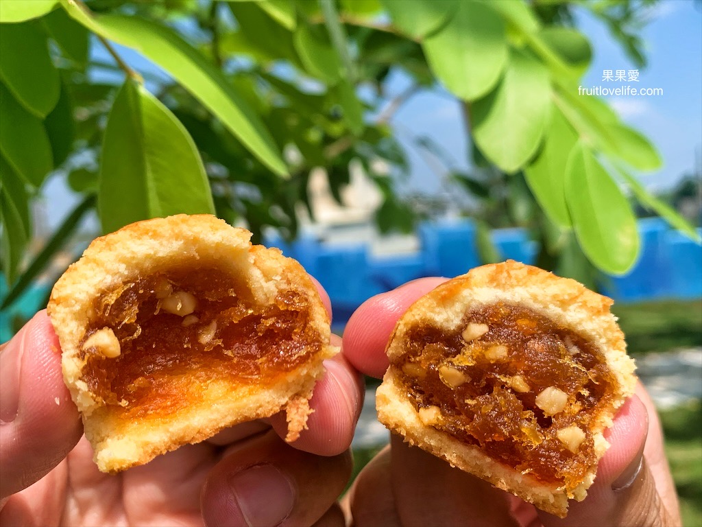 昇田食品⟩彰化社頭伴手禮，不黏牙的麥芽餅，烤過的餅乾香氣加上不甜膩的餡料，讓我們拆了一包還會想繼續吃下包 @果果愛Fruitlove