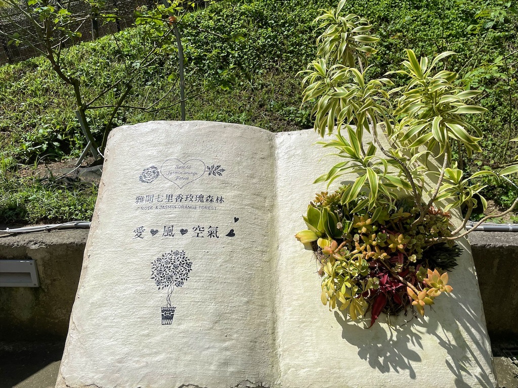 雅聞七里香玫瑰森林⟩苗栗頭屋免費景點，七里香玫瑰森林花園，一年四季都有不同的風情，走走步道呼吸芬多精，春秋兩季有玫瑰花海可欣賞 @果果愛Fruitlove