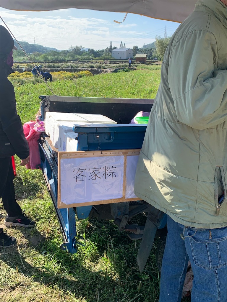 邱家古厝⟩苗栗銅鑼景點，季節限定的黃白紫杭菊花海，也是鐵道迷必追景點之一，火車、杭菊同時入鏡美不勝收 @果果愛Fruitlove