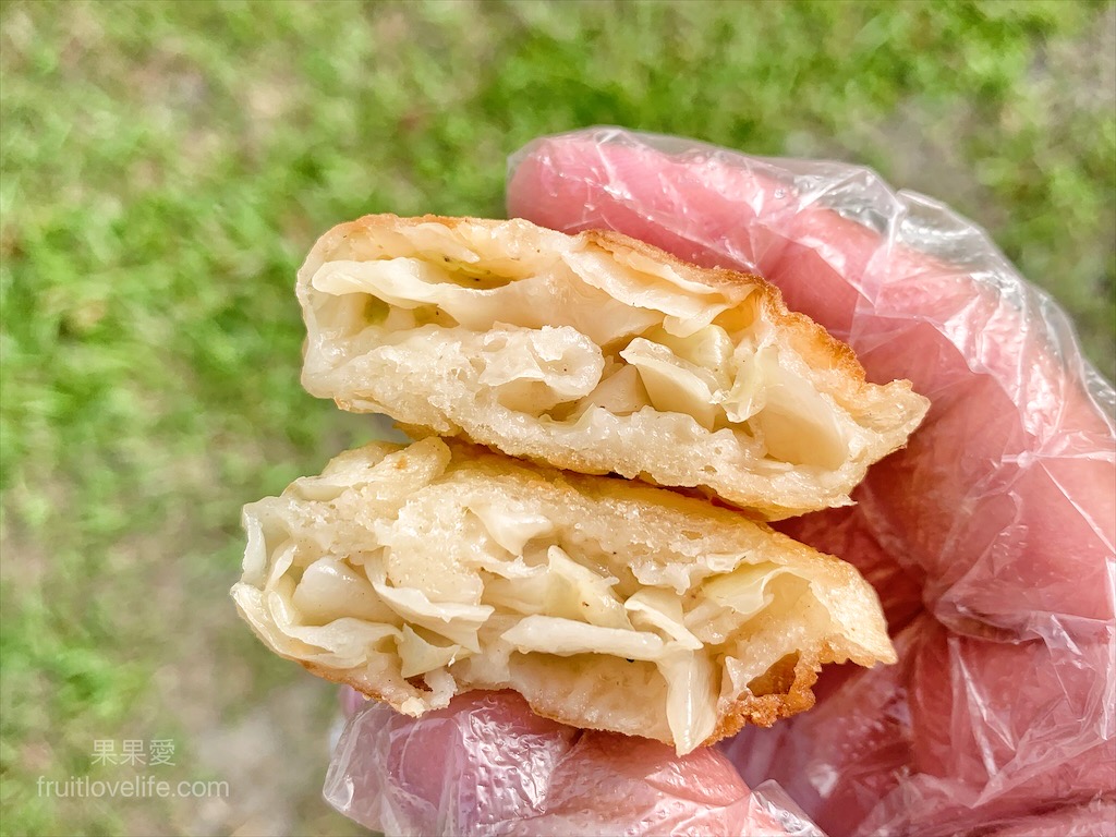 蘇49年老店古早味素食水煎包⟩彰化鹿港早餐，銅板美食，素食水煎包一顆只要5元 @果果愛Fruitlove