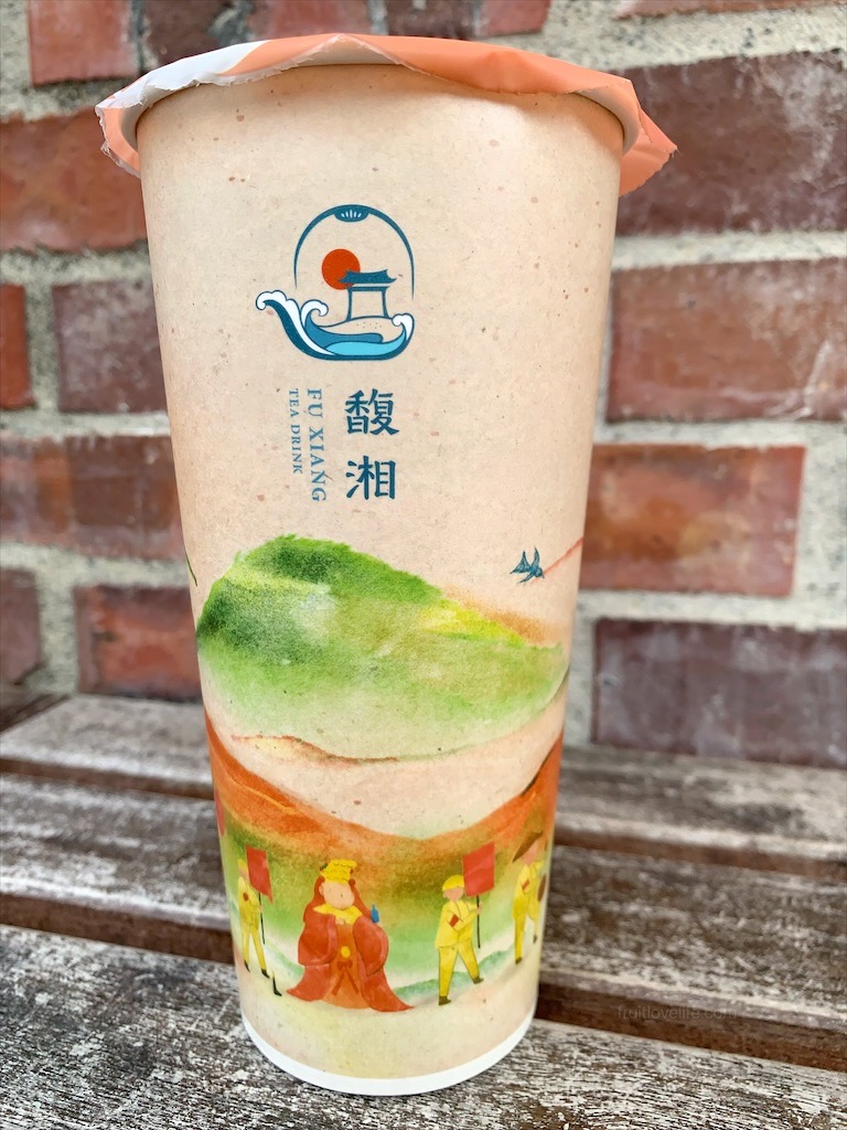 白沙屯馥湘茶飲品⟩白沙屯在地手搖飲料店，手作蕎麥粉粿淡淡的麥香， 口感更是QQ的，獨特又不違和/苗栗通霄美食 @果果愛Fruitlove