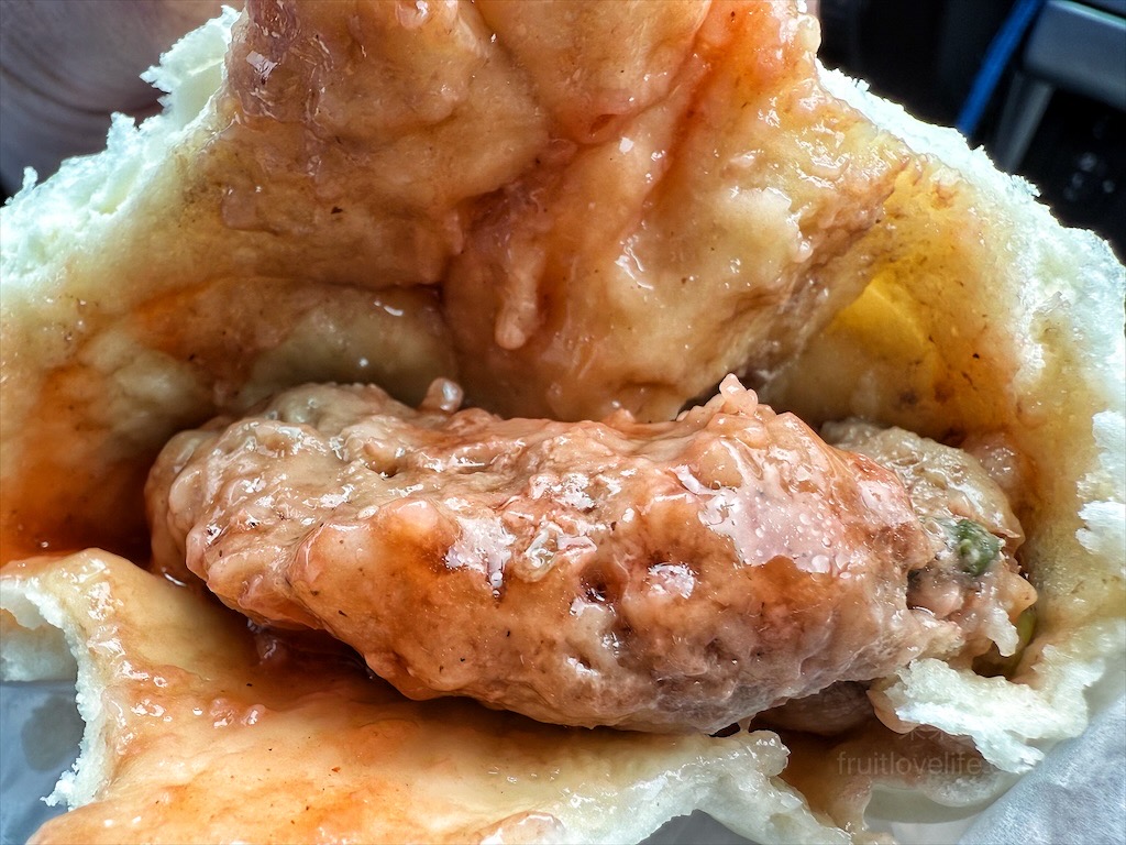 品香手工肉包⟩台中大肚包子，肉包皮Q彈有嚼勁，內餡鹹香不膩口，純樸的好滋味 @果果愛Fruitlove