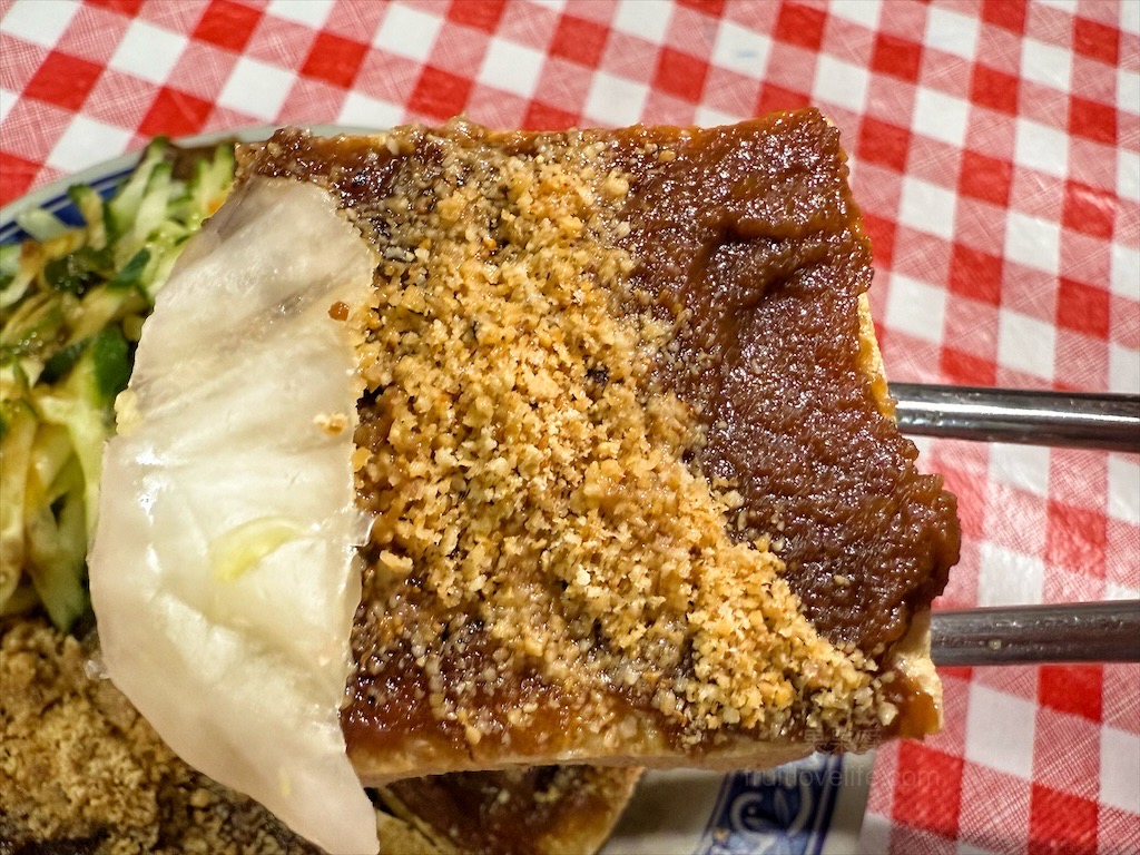 雙福佳脆皮臭豆腐⟩台中南屯臭豆腐，除了傳統口味的臭豆腐外，還有三種創意口味的臭豆腐，讓人蠻驚豔的 @果果愛Fruitlove