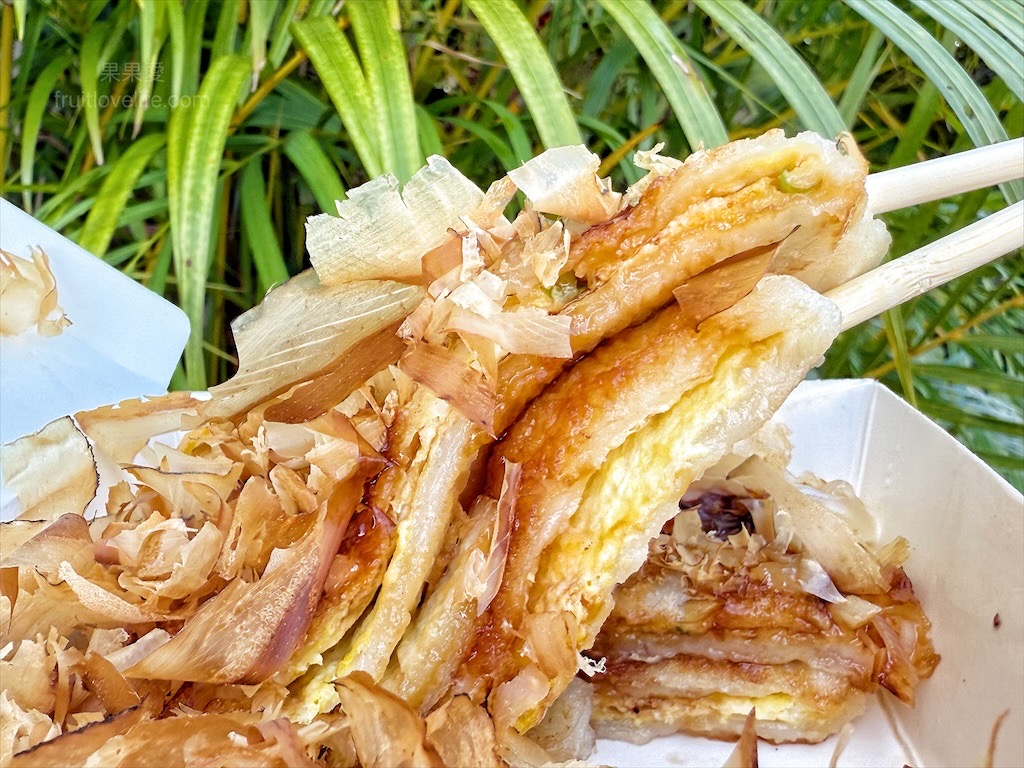 好初晨食。粉漿蛋餅⟩台中烏日早餐，古早味粉漿蛋餅好吃，口味又多種，純牛肉滿福堡吃起來也很過癮 @果果愛Fruitlove