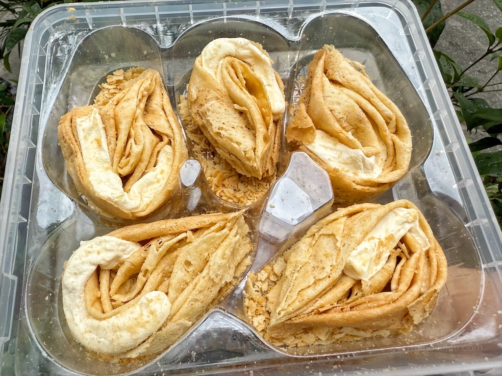 脆滴滴蛋捲⟩超涮嘴的下午茶點心-水滴蛋捲，濃郁蛋香，層層酥脆，一口接一口，追劇、伴手禮推薦 @果果愛Fruitlove