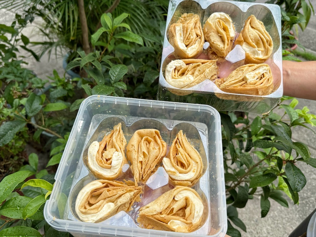 脆滴滴蛋捲⟩超涮嘴的下午茶點心-水滴蛋捲，濃郁蛋香，層層酥脆，一口接一口，追劇、伴手禮推薦 @果果愛Fruitlove