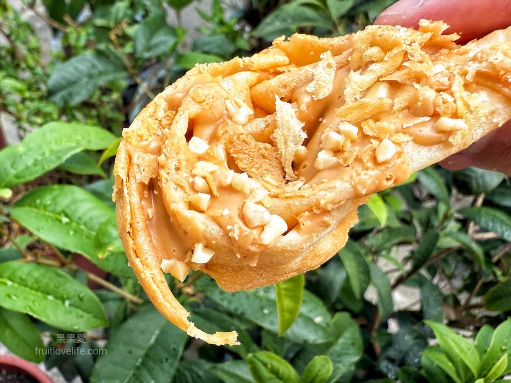 脆滴滴蛋捲⟩超涮嘴的下午茶點心-水滴蛋捲，濃郁蛋香，層層酥脆，一口接一口，追劇、伴手禮推薦 @果果愛Fruitlove