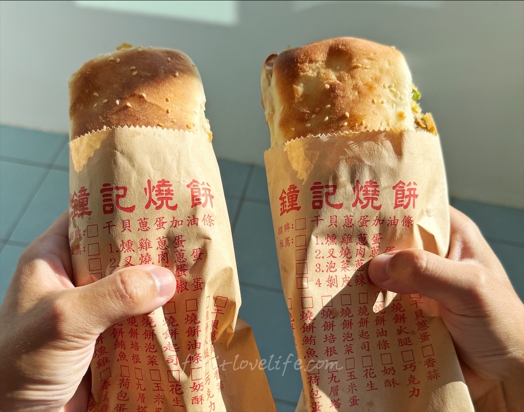 鐘記燒餅|澎湖馬公早餐，在地人氣排隊早餐名店，巷弄裡的古早味燒餅口感和想像中的不一樣 @果果愛Fruitlove