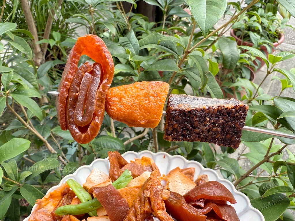 燻茶滷味|台中沙鹿燻茶滷味，沙鹿火車站前平價唰嘴冷滷味，香甜回甘，無論是當點心、宵夜都很適合 @果果愛Fruitlove