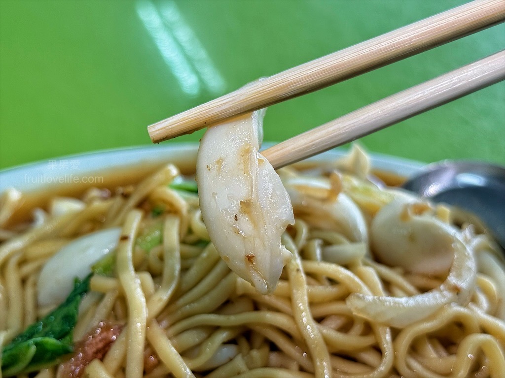 海產現炒|台中烏日海產快炒店，炒飯、炒麵好吃又有鍋香氣，菜色也多樣化 @果果愛Fruitlove