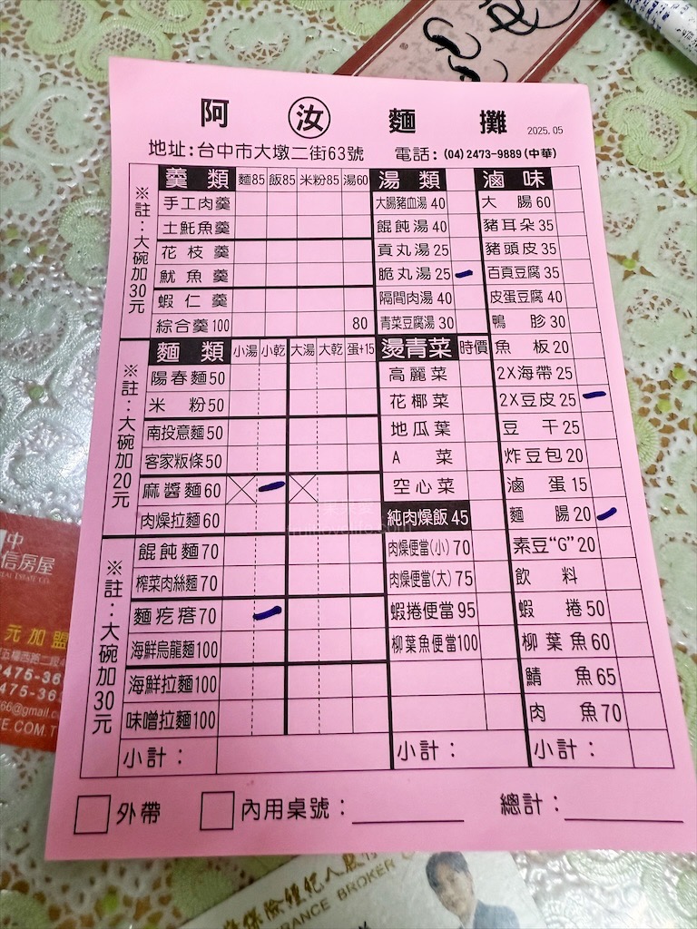 阿汝麵攤 | 台中南屯麵店，好市多、迪卡儂附近平日限定的小吃店，很推薦結合羹湯與土魠魚的麵疙瘩 @果果愛Fruitlove