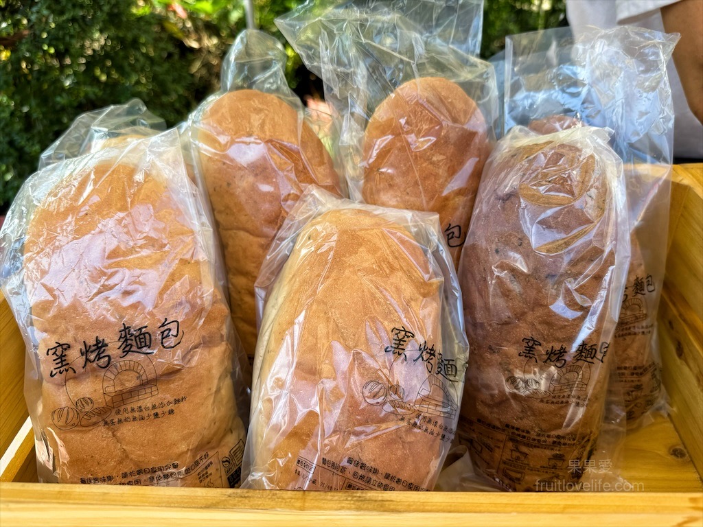 老園丁窯烤麵包 | 南投鹿谷窯烤麵包，窯烤麵包外酥內軟，香氣十足，到鹿谷不妨來吃吃看 @果果愛Fruitlove