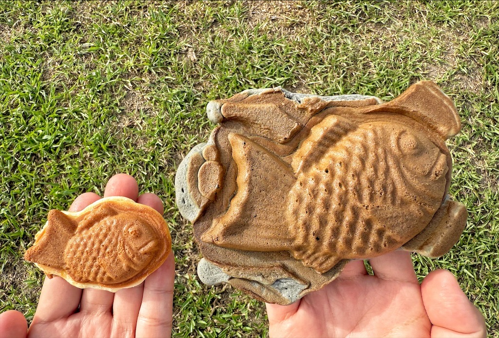 台灣鯛魚燒草屯店 | 南投草屯鯛魚燒，酷比親子運動公園附近下午茶點心，迷你、黑色鯛魚燒，鹹甜口味讓你一次滿足 @果果愛Fruitlove