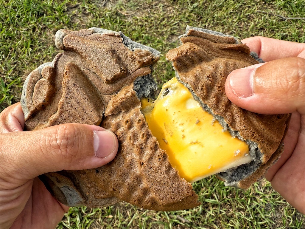 台灣鯛魚燒草屯店 | 南投草屯鯛魚燒，酷比親子運動公園附近下午茶點心，迷你、黑色鯛魚燒，鹹甜口味讓你一次滿足 @果果愛Fruitlove