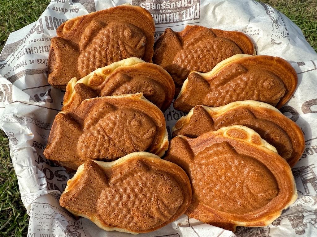 台灣鯛魚燒草屯店 | 南投草屯鯛魚燒，酷比親子運動公園附近下午茶點心，迷你、黑色鯛魚燒，鹹甜口味讓你一次滿足 @果果愛Fruitlove