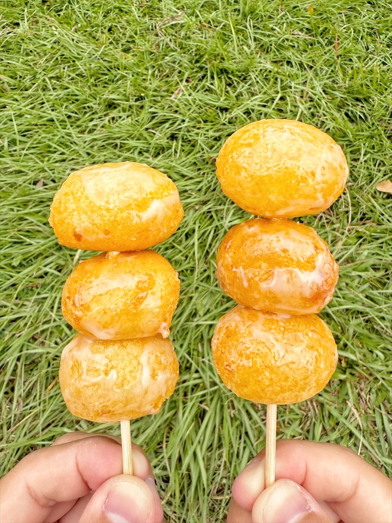 日日地瓜球南屯總店 | 台中南屯地瓜球，南屯老街銅板價下午茶點心，地瓜球外酥內Q，13種口味給你選擇 @果果愛Fruitlove