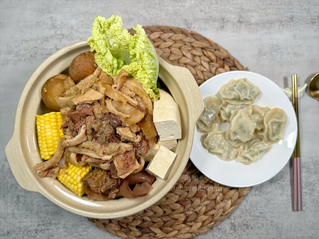 【 i3Fresh愛上新鮮 × 阿基師 】聯名監製｜牛三寶老饕牛肉爐，細火慢熬製成濃郁甘甜湯頭，牛肚、牛筋、牛肉量多，軟嫩Q彈 @果果愛Fruitlove