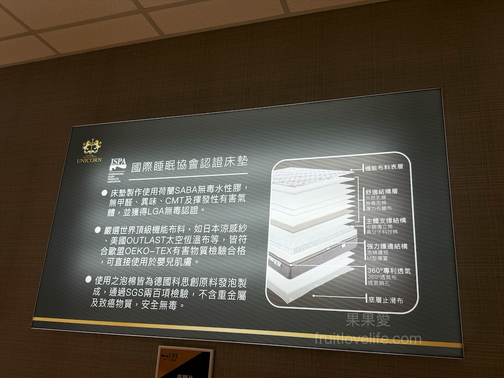 床在這裡 | 台中床墊專賣店，台灣床墊工廠直營，萬元有找的國際認證床墊這裡找 @果果愛Fruitlove