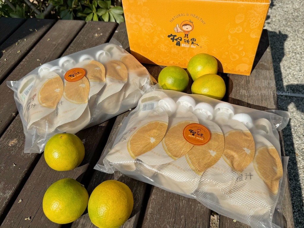 智耕農-無心插柳柳橙汁 | 柳橙汁100%冷壓鮮榨，每包8顆柳丁量，隨手包設計，自用送禮兩相宜 @果果愛Fruitlove
