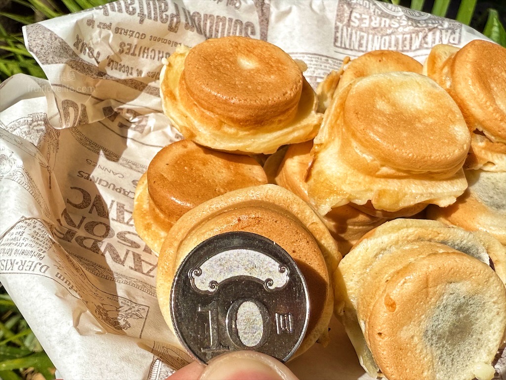 食圓迷你車輪餅 | 台中大里紅豆餅，超萌的迷你一口紅豆餅，餅皮Q軟帶脆，甜而不膩，餡料實在 @果果愛Fruitlove