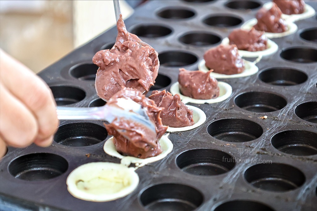 食圓迷你車輪餅 | 台中大里紅豆餅，超萌的迷你一口紅豆餅，餅皮Q軟帶脆，甜而不膩，餡料實在 @果果愛Fruitlove