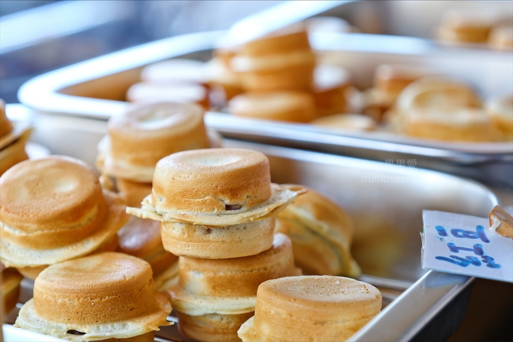 食圓迷你車輪餅 | 台中大里紅豆餅，超萌的迷你一口紅豆餅，餅皮Q軟帶脆，甜而不膩，餡料實在 @果果愛Fruitlove