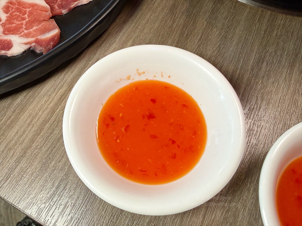 一饌泰式燒烤火鍋|台中北屯泰式燒烤火鍋，獨家泰式醬料，道地泰式火鍋、銅盤烤肉，自助吧吃到飽，好吃又美味 @果果愛Fruitlove