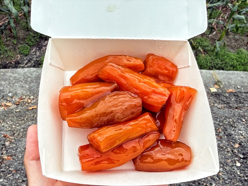 林內三三焢番薯、玉米|雲林林內古早味小吃，路過不能錯過的蜜地瓜和水煮玉米 @果果愛Fruitlove