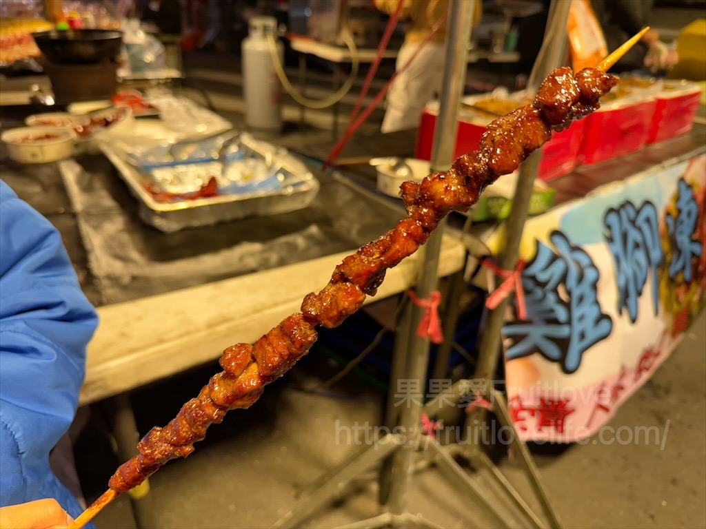 嘉義朴子週六夜市連在地人也好愛來逛，跟我們一起來看看有那些排隊美食推薦 @果果愛Fruitlove