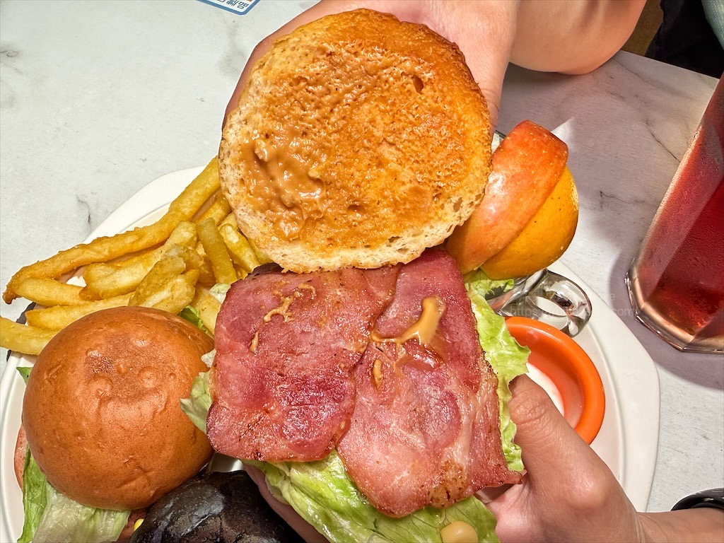 6吋盤早午餐大里店|台中大里早午餐，豐富的盤式早午餐，份量十足且平價，菜單選擇豐富 @果果愛Fruitlove