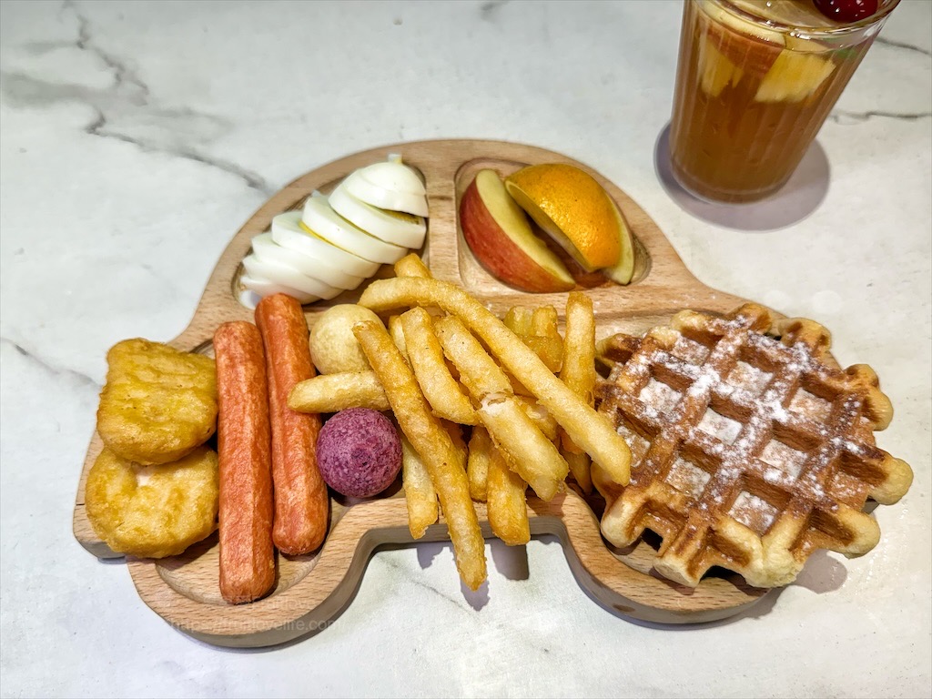 6吋盤早午餐大里店|台中大里早午餐，豐富的盤式早午餐，份量十足且平價，菜單選擇豐富 @果果愛Fruitlove