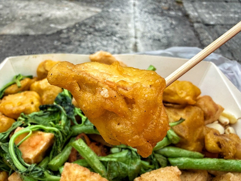 閒酥雞|雲林斗六鹹酥雞，炸物選項豐富，蒜片九層塔增添香氣，下午點心、宵夜推薦 @果果愛Fruitlove