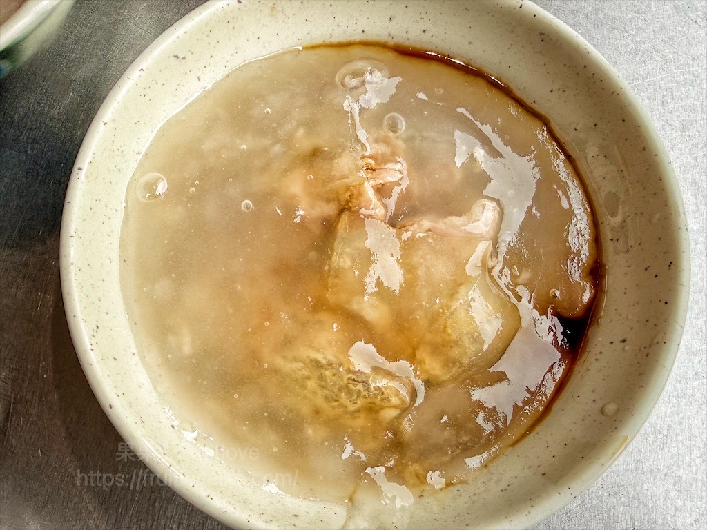 沙鹿肉圓|台中清水肉圓，人氣的古早味小吃店，肉圓、肉羹湯、乾麵都是許多人點的，鄰近清水紫雲巖 @果果愛Fruitlove