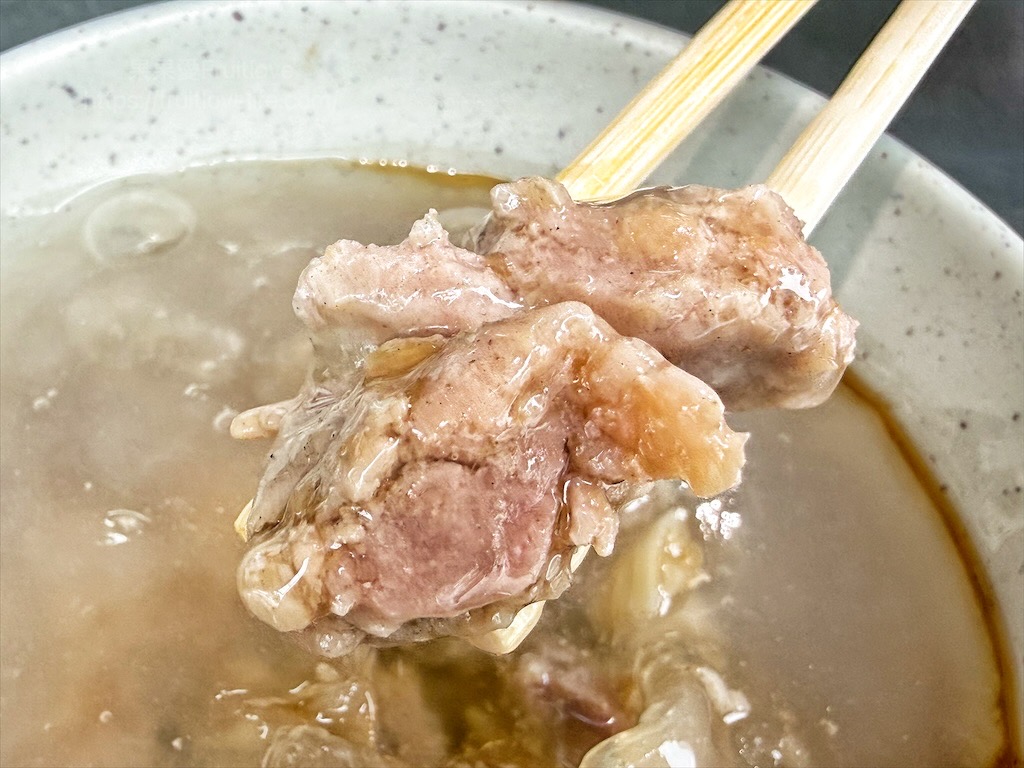 沙鹿肉圓|台中清水肉圓，人氣的古早味小吃店，肉圓、肉羹湯、乾麵都是許多人點的，鄰近清水紫雲巖 @果果愛Fruitlove