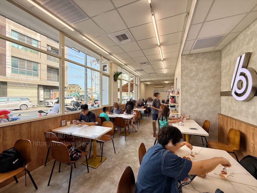 6吋盤早午餐后里店|台中后里早午餐推薦，人氣豐富拼盤、美味鍋燒、咖哩飯，近麗寶樂園美食 @果果愛Fruitlove