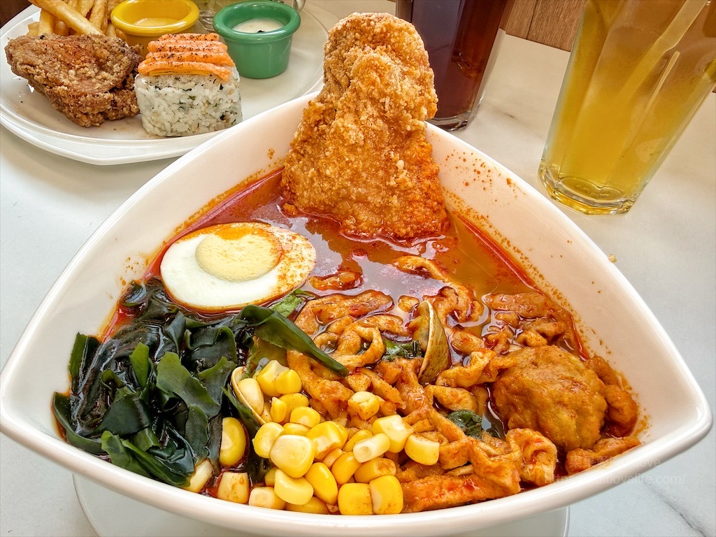 6吋盤早午餐后里店|台中后里早午餐推薦，人氣豐富拼盤、美味鍋燒、咖哩飯，近麗寶樂園美食 @果果愛Fruitlove