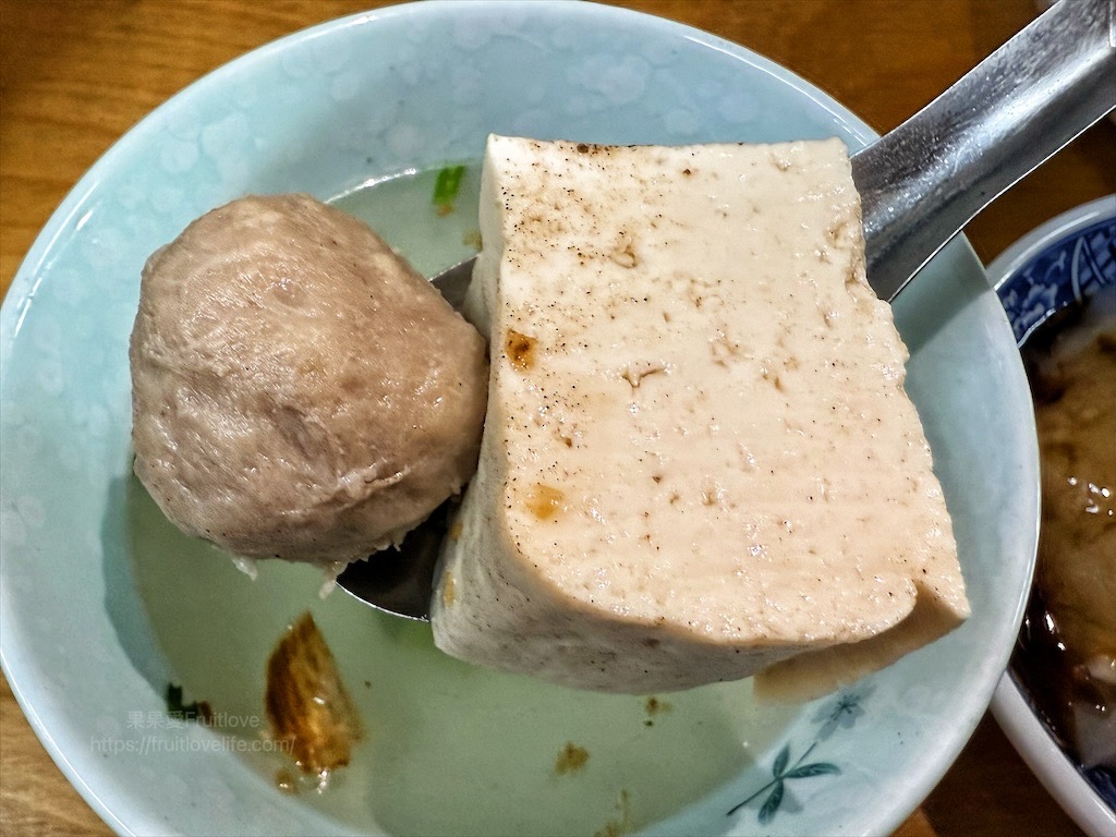 阿開肉圓|南投埔里肉圓，傳承超過60年的手工肉圓，Q彈外皮、扎實內餡，別忘了加大骨湯唷! @果果愛Fruitlove