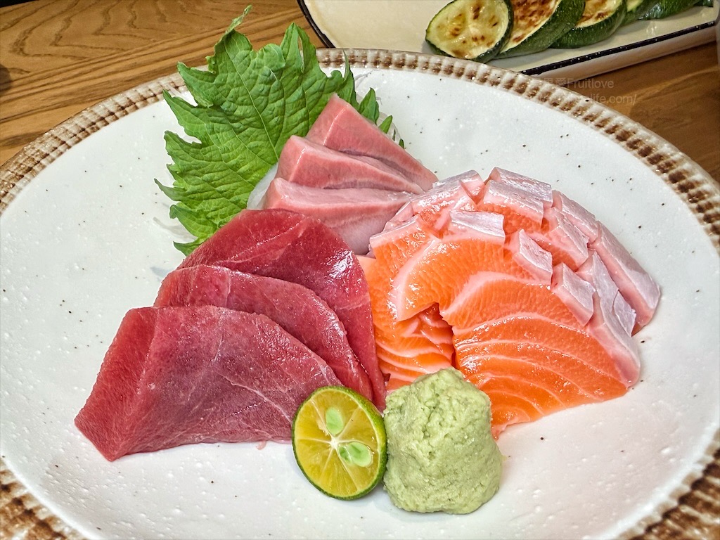 日漉料理屋 | 台中大里日式料理，丼飯、生魚片、握壽司必點外，山藥細麵、一夜干、日式蒸蛋都很推薦 @果果愛Fruitlove