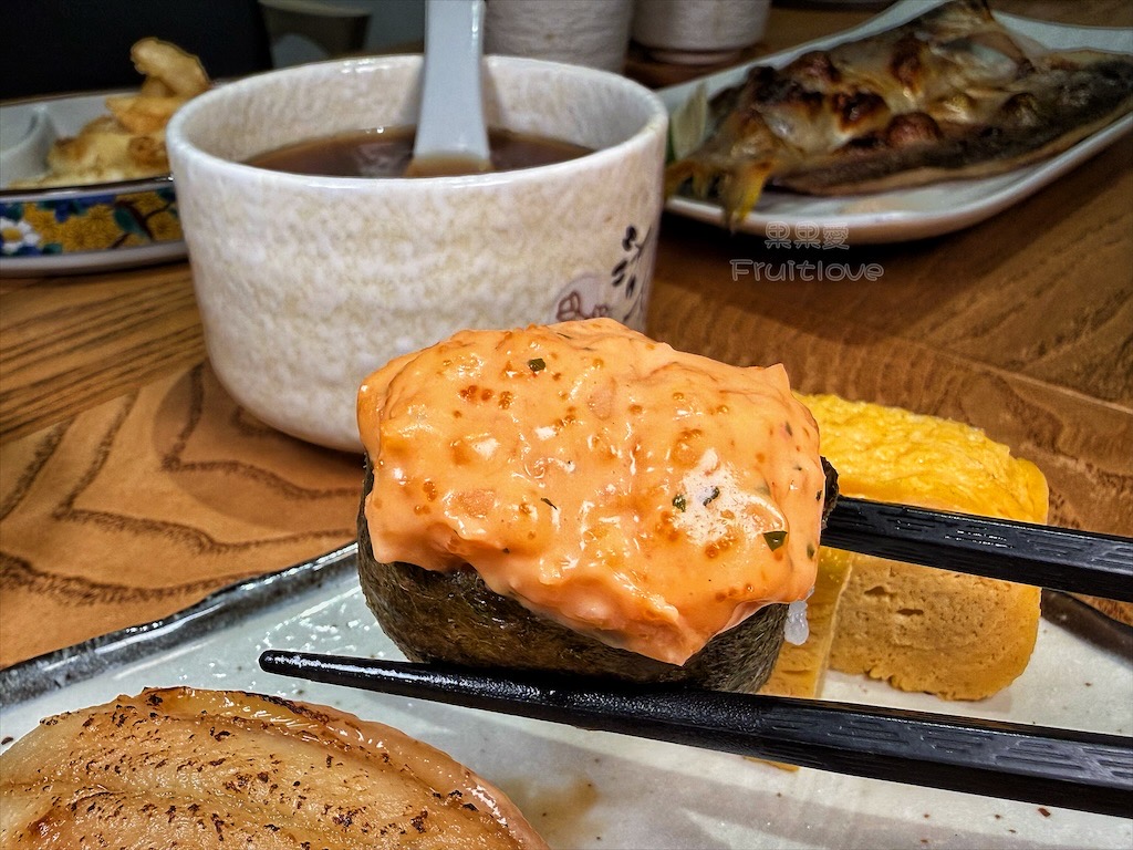 日漉料理屋 | 台中大里日式料理，丼飯、生魚片、握壽司必點外，山藥細麵、一夜干、日式蒸蛋都很推薦 @果果愛Fruitlove