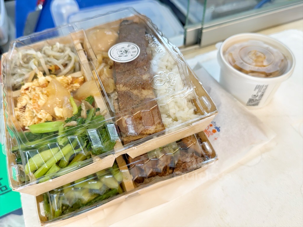 台中沙鹿便當推薦｜杰克廚房：創意餐盒、真材實料例湯，在地人回訪率超高的美味便當！ @果果愛Fruitlove