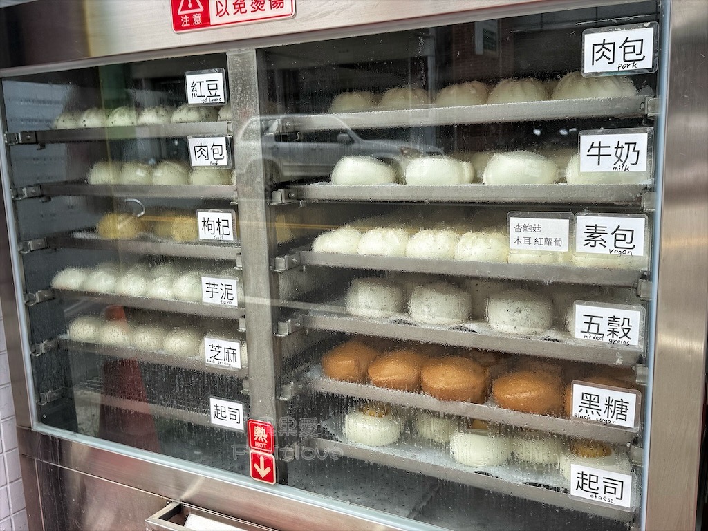 苗栗頭份｜江夏堂包子饅頭：通通10元不用懷疑，10種口味任你挑，在地人激推的銅板美食！ @果果愛Fruitlove