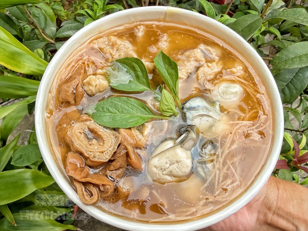 台中大里｜古早味麵線：內新市場旁的鮮蚵仔滷肉飯，大里小吃推薦 @果果愛Fruitlove