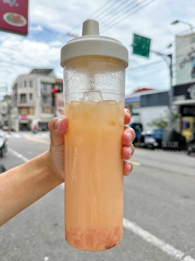 台中大里手搖飲｜萃泉茶飲：手搖飲茶香回甘，不苦澀，自家製作配料，推薦給愛喝茶的你！ @果果愛Fruitlove