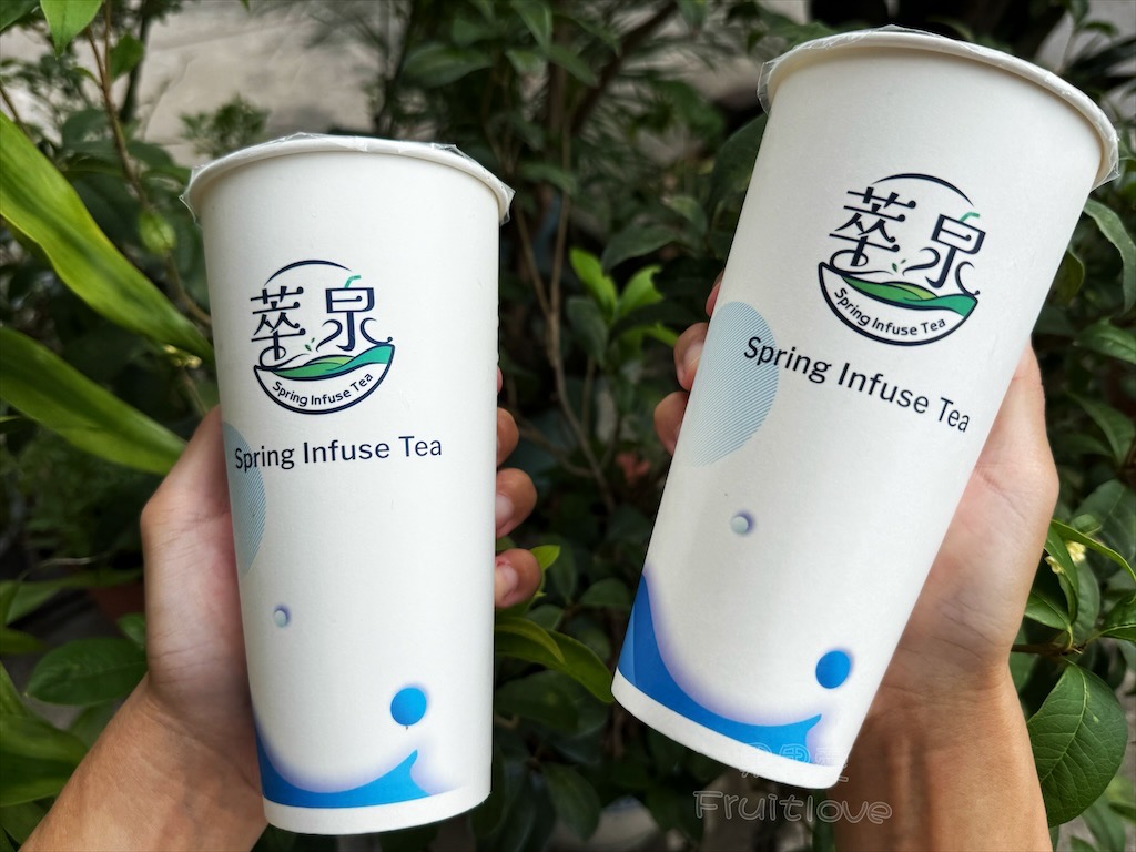 台中大里手搖飲｜萃泉茶飲：手搖飲茶香回甘，不苦澀，自家製作配料，推薦給愛喝茶的你！ @果果愛Fruitlove
